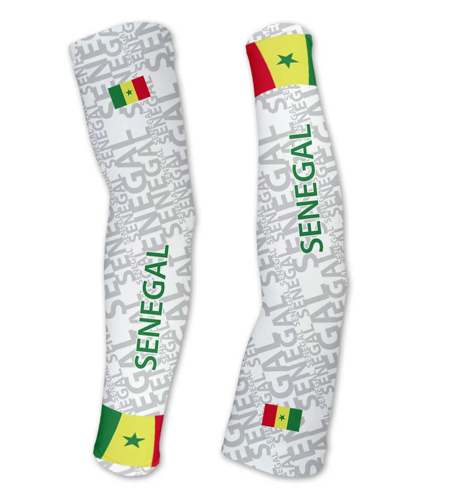 Senegal ScudoPro Compression Arm Warmers Sleeves Unisex Walking/Cycling/Running/Golf