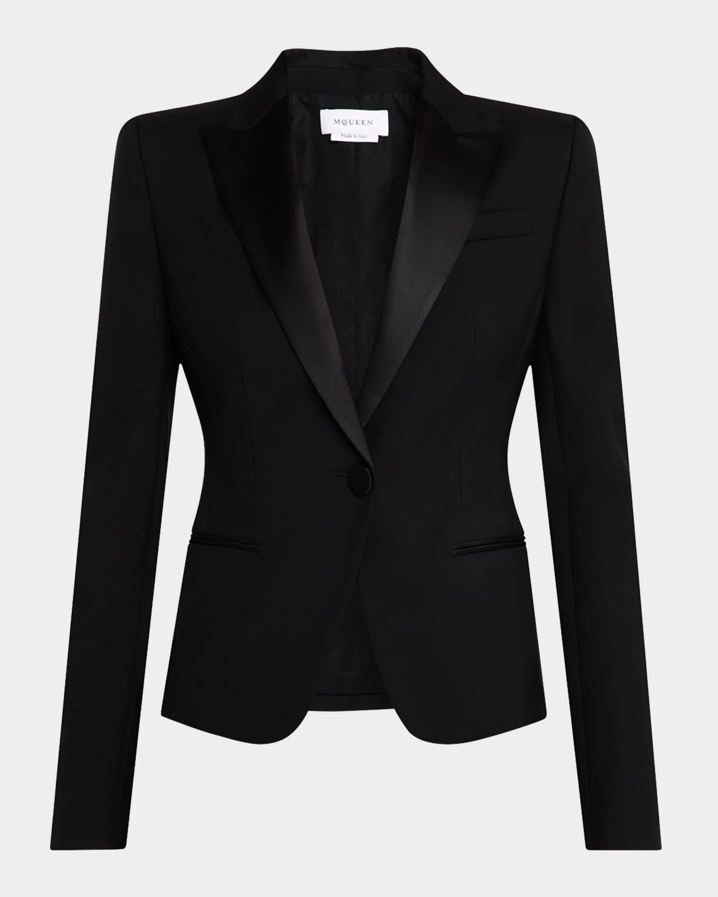 Single-Breasted Tuxedo Jacket