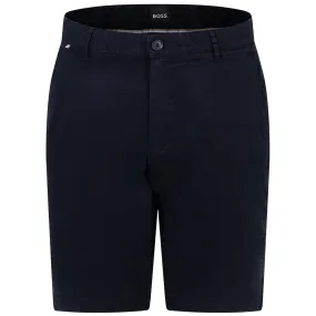 Slice-Short Slim Fit Cotton Shorts Dark Blue - SU24