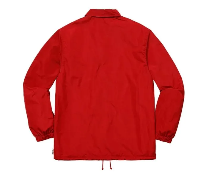 Supreme Gonz Logo Coaches Jacket - Red