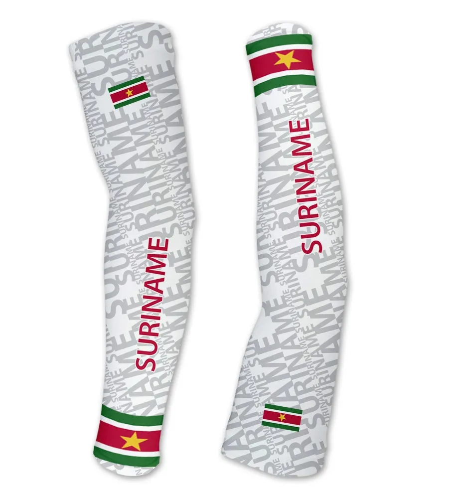 Suriname ScudoPro Compression Arm Warmers Sleeves Unisex Walking/Cycling/Running/Golf