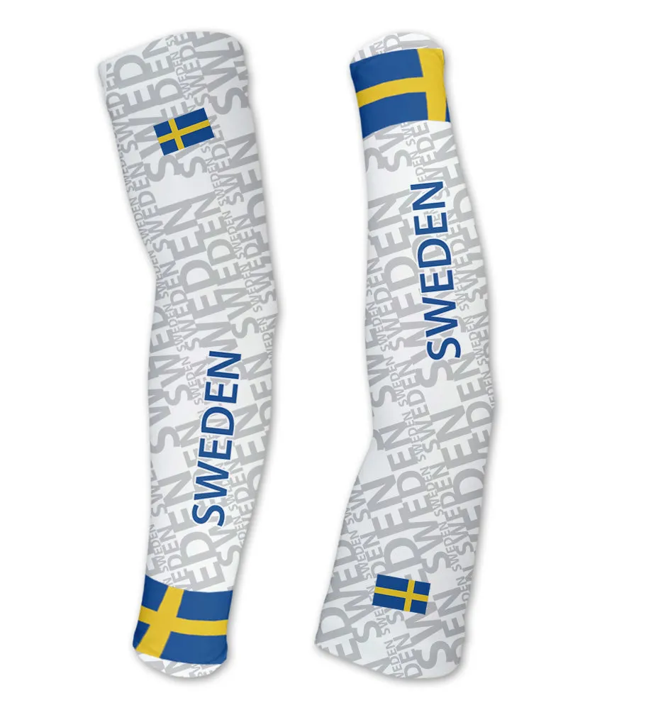 Sweden ScudoPro Compression Arm Warmers Sleeves Unisex Walking/Cycling/Running/Golf