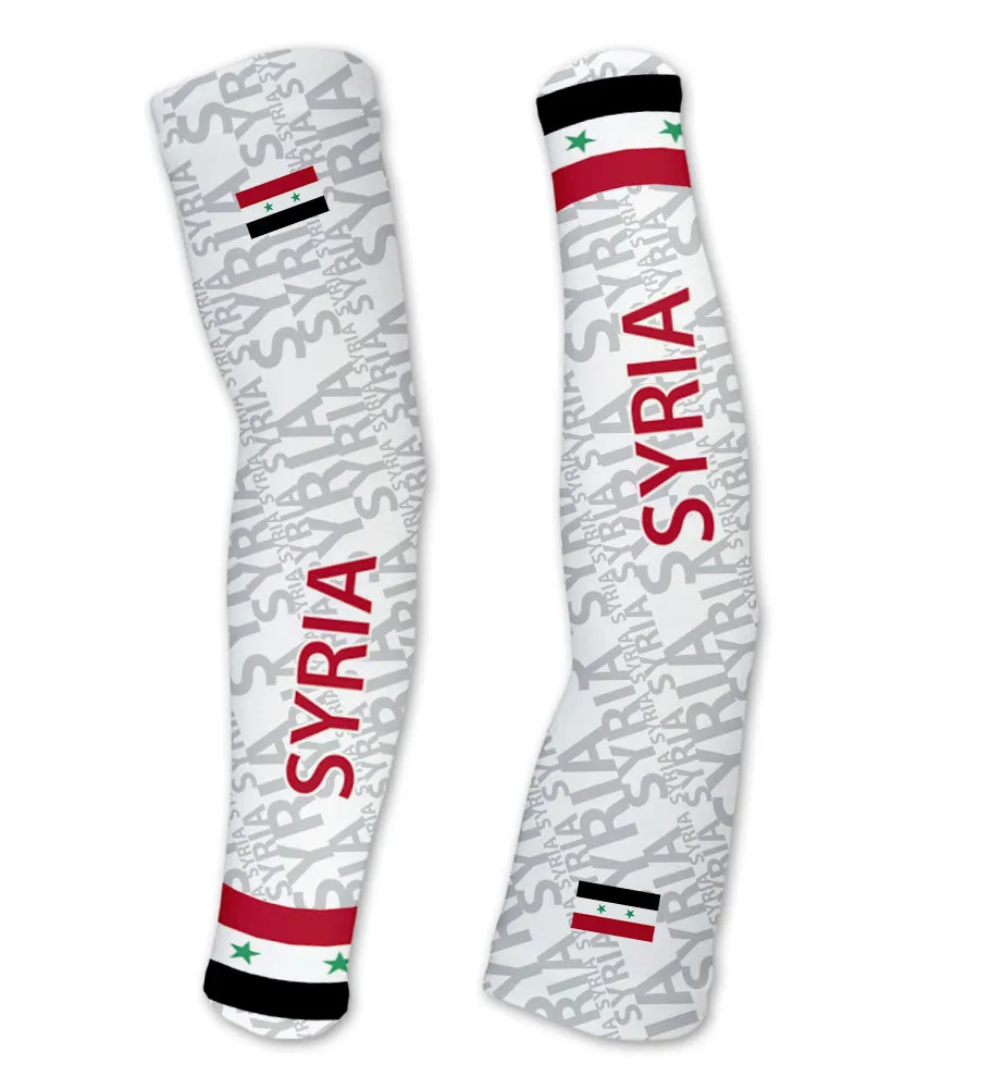 Syria ScudoPro Compression Arm Warmers Sleeves Unisex Walking/Cycling/Running/Golf