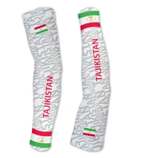 Tajikistan ScudoPro Compression Arm Warmers Sleeves Unisex Walking/Cycling/Running/Golf