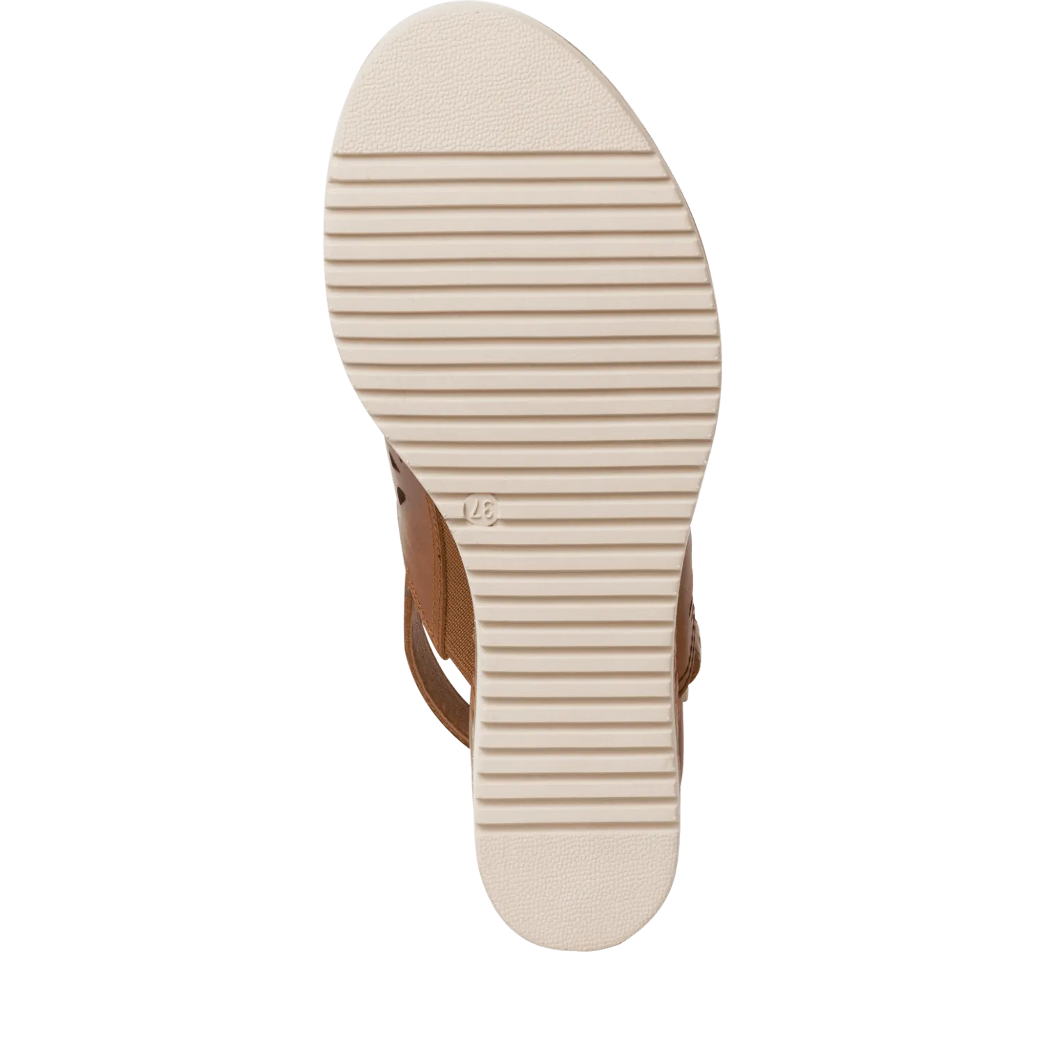 Tamaris Wedge Sandal Cognac