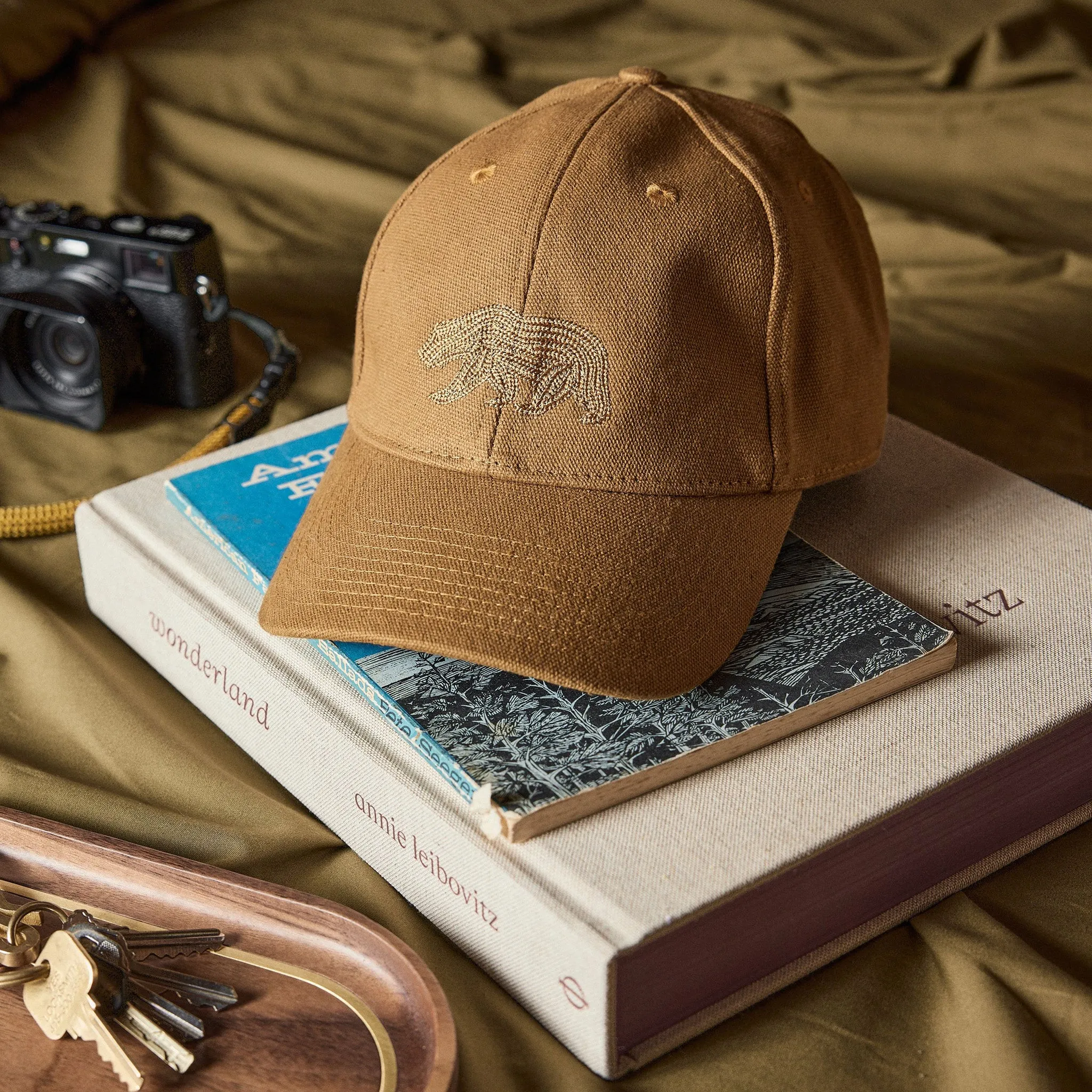 The Ball Cap in Tobacco Canvas