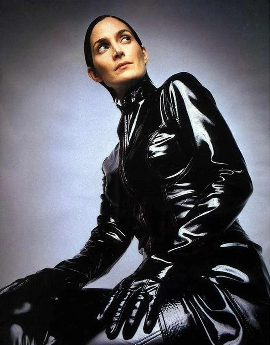 The Matrix 4 Carrie-Anne Moss Coatc| Ujackets.com - 45%OFF