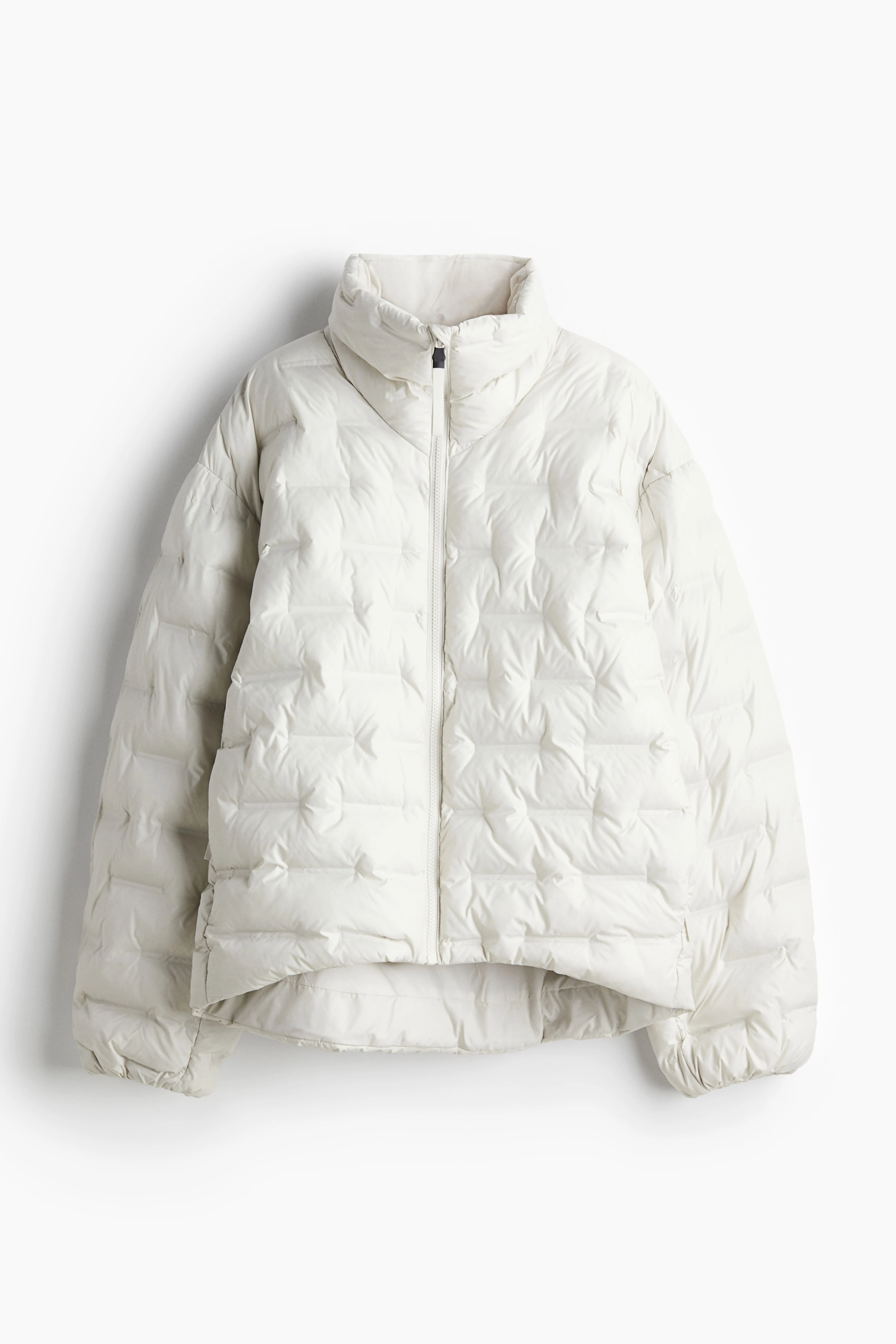 ThermoMove™ Water-repellent padded jacket - Long sleeve - Regular length - White - Ladies | H&M GB