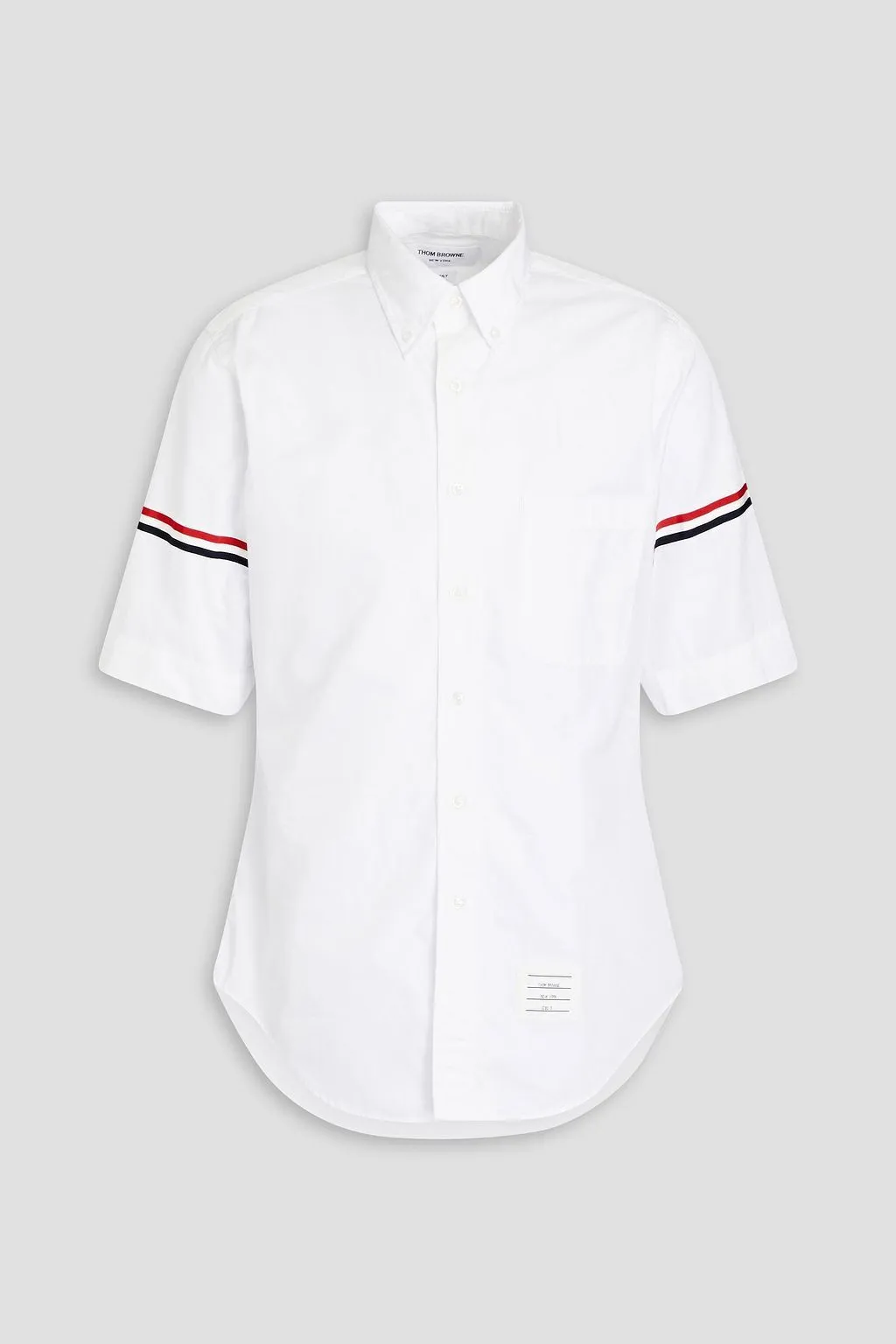 THOM BROWNE  |Cotton Short Sleeves Bridal Logo Designers Outlet Shirts