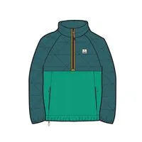 Trace Recycled Thermore Insulated Jacket - Corsair Blue/ Jungle Green