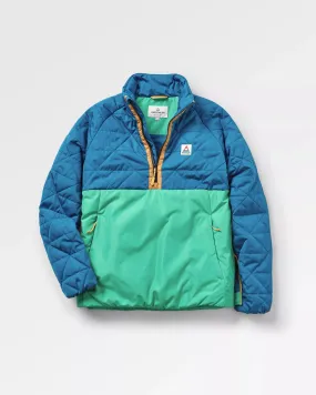 Trace Recycled Thermore Insulated Jacket - Corsair Blue/ Jungle Green