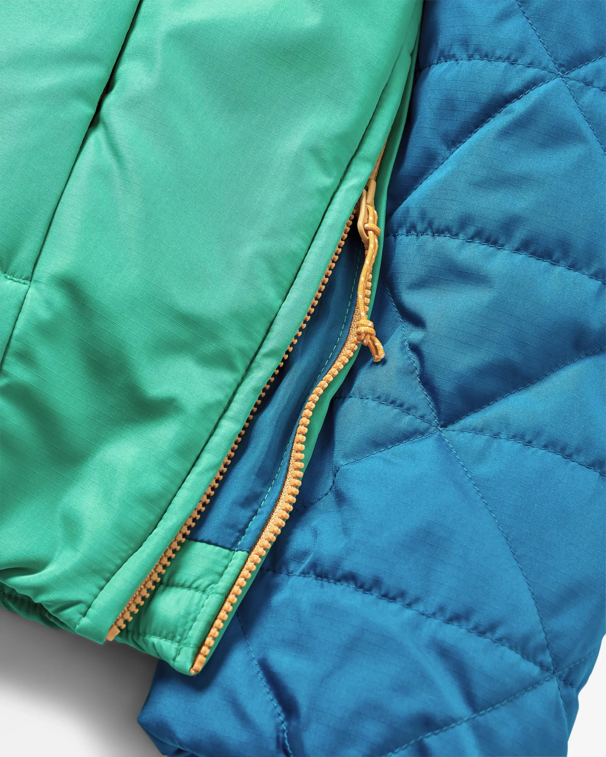 Trace Recycled Thermore Insulated Jacket - Corsair Blue/ Jungle Green