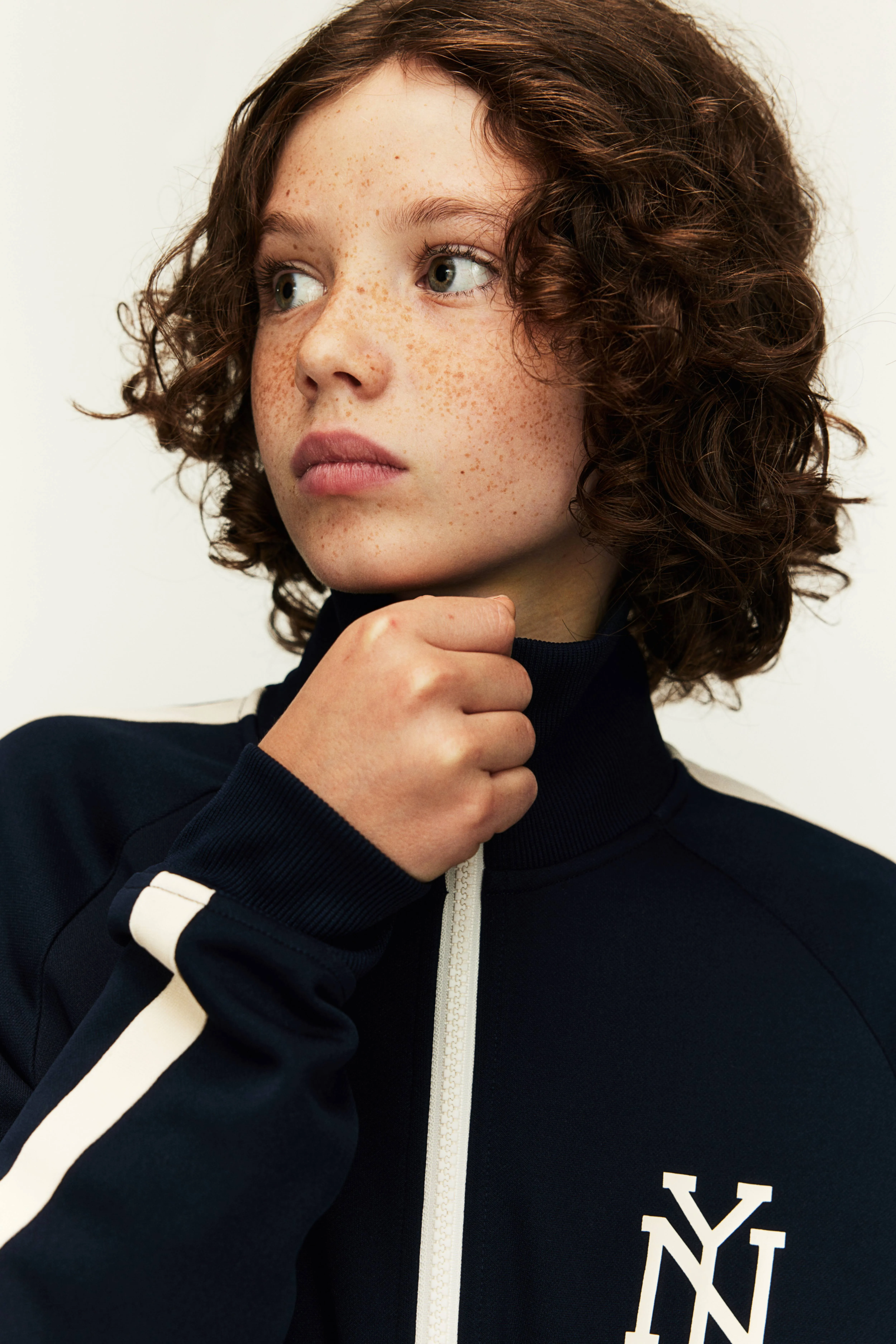 Track jacket - Round neck - Long sleeve - Dark blue/NY - Kids | H&M GB