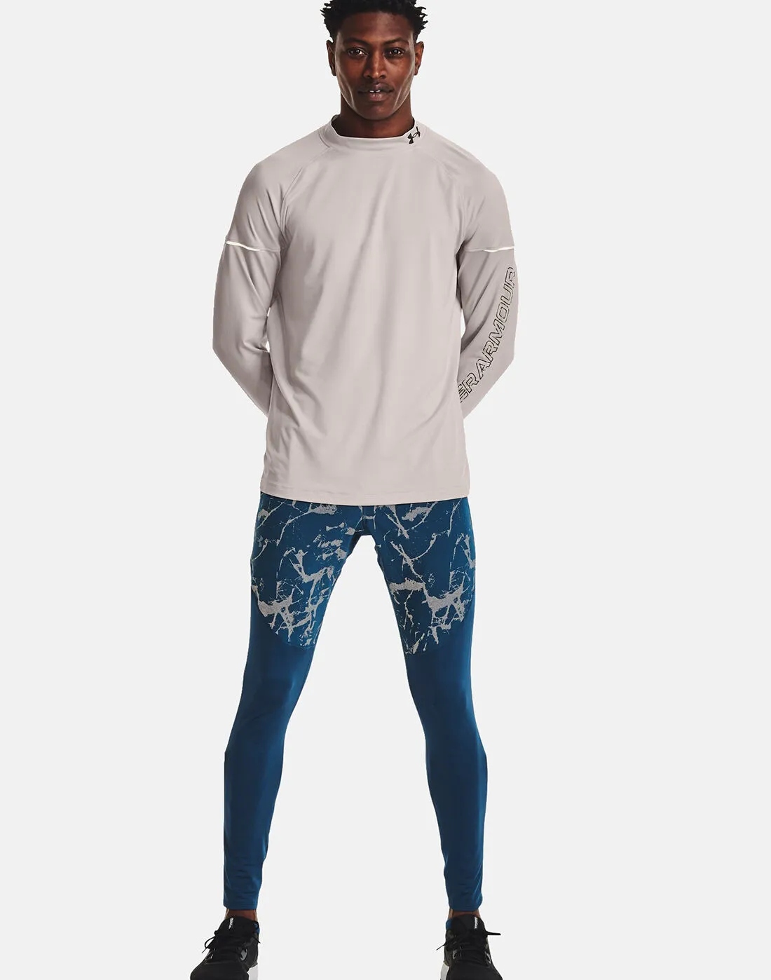 Under Armour Mens Outrun The Cold Reflective Tights