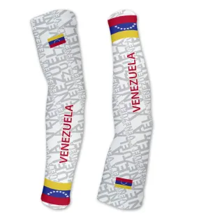 Venezuela ScudoPro Compression Arm Warmers Sleeves Unisex Walking/Cycling/Running/Golf