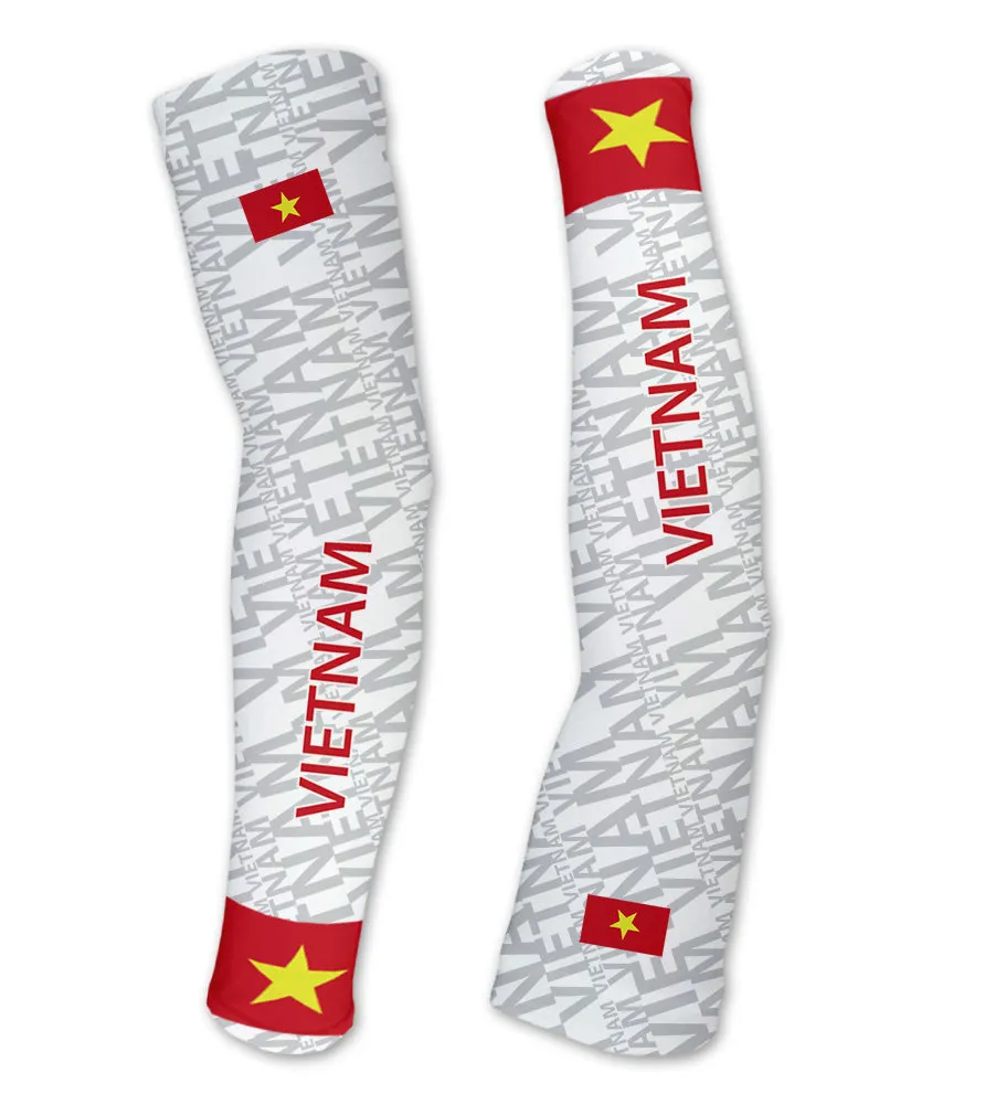 Vietnam ScudoPro Compression Arm Warmers Sleeves Unisex Walking/Cycling/Running/Golf