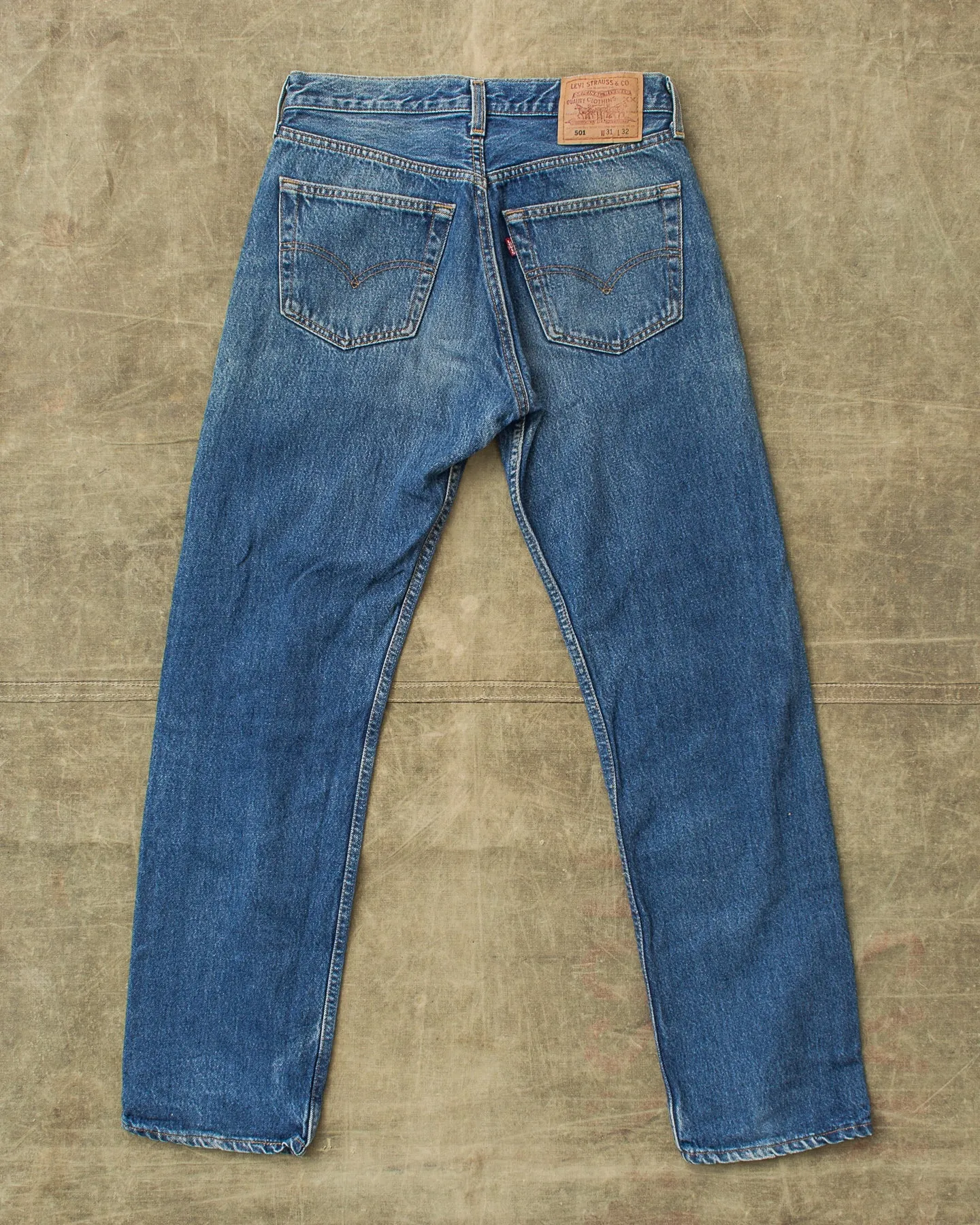 Vintage 1990's Made in USA Levi's 501 Jeans W 31 / L 32