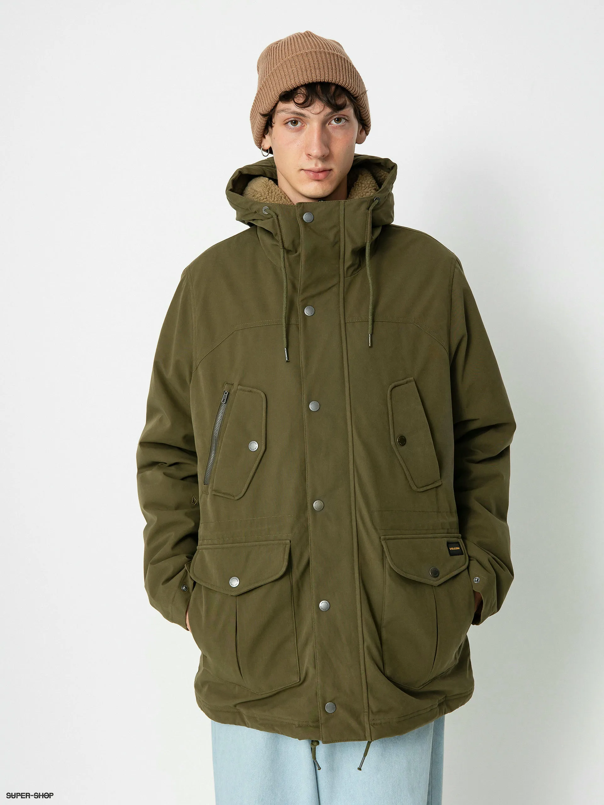 Volcom Starget 5K Parka Jacket (military)