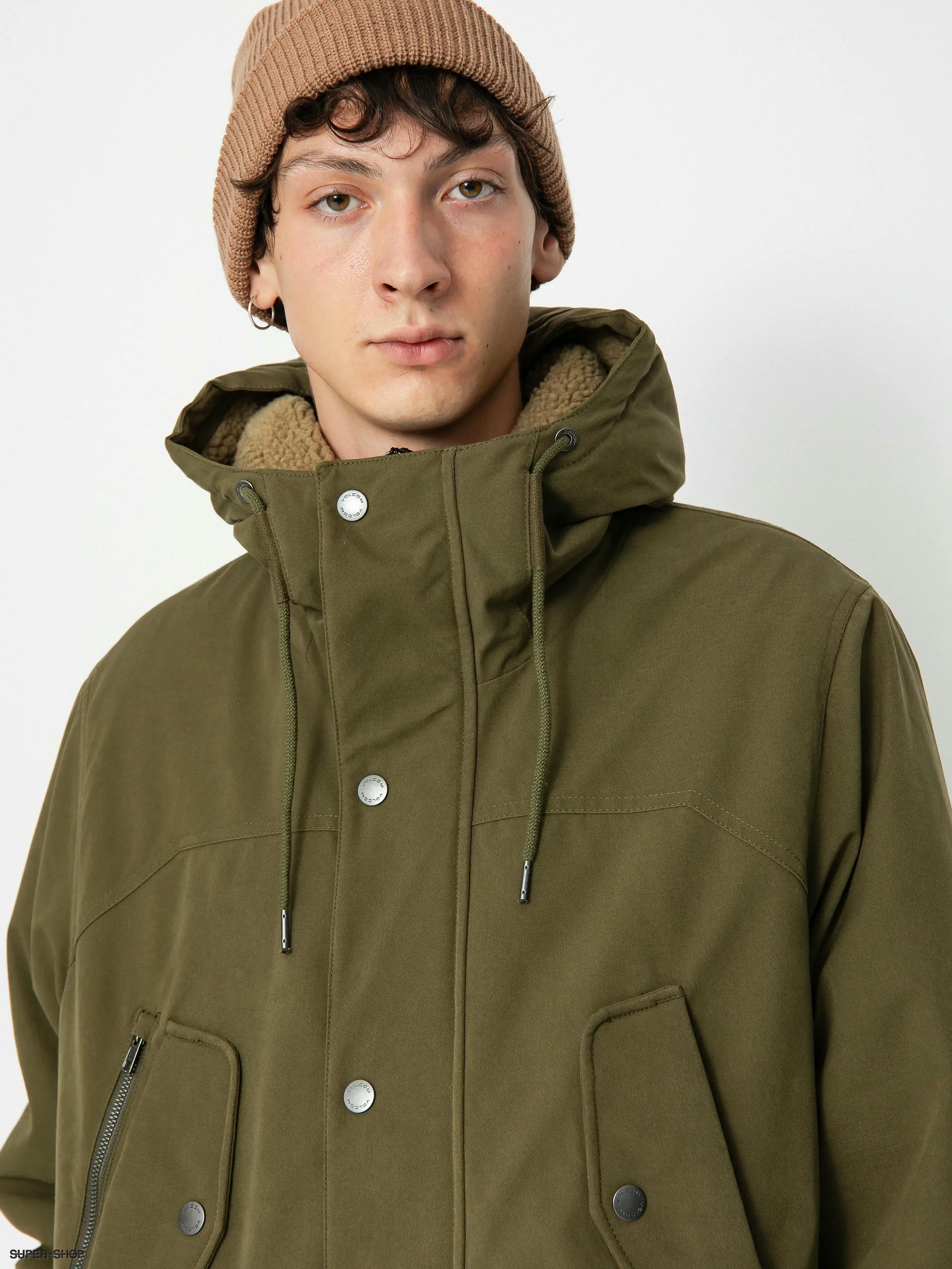 Volcom Starget 5K Parka Jacket (military)