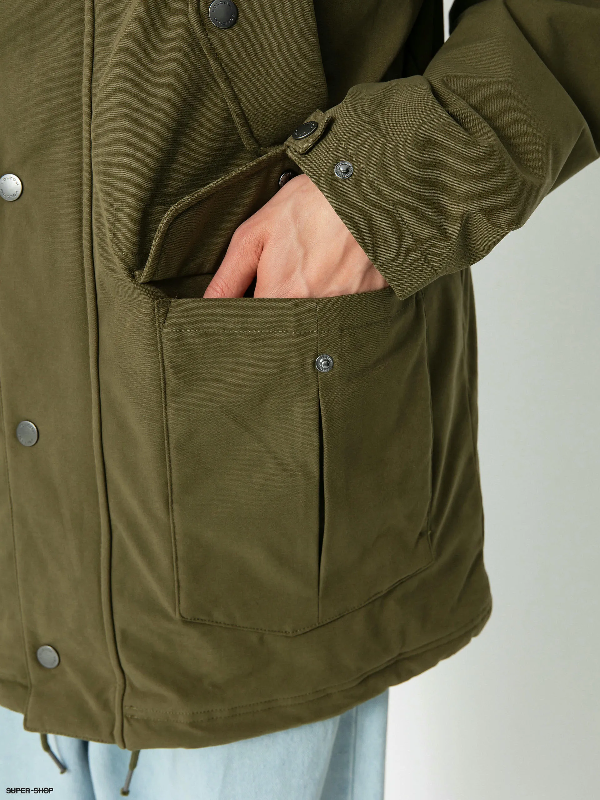 Volcom Starget 5K Parka Jacket (military)