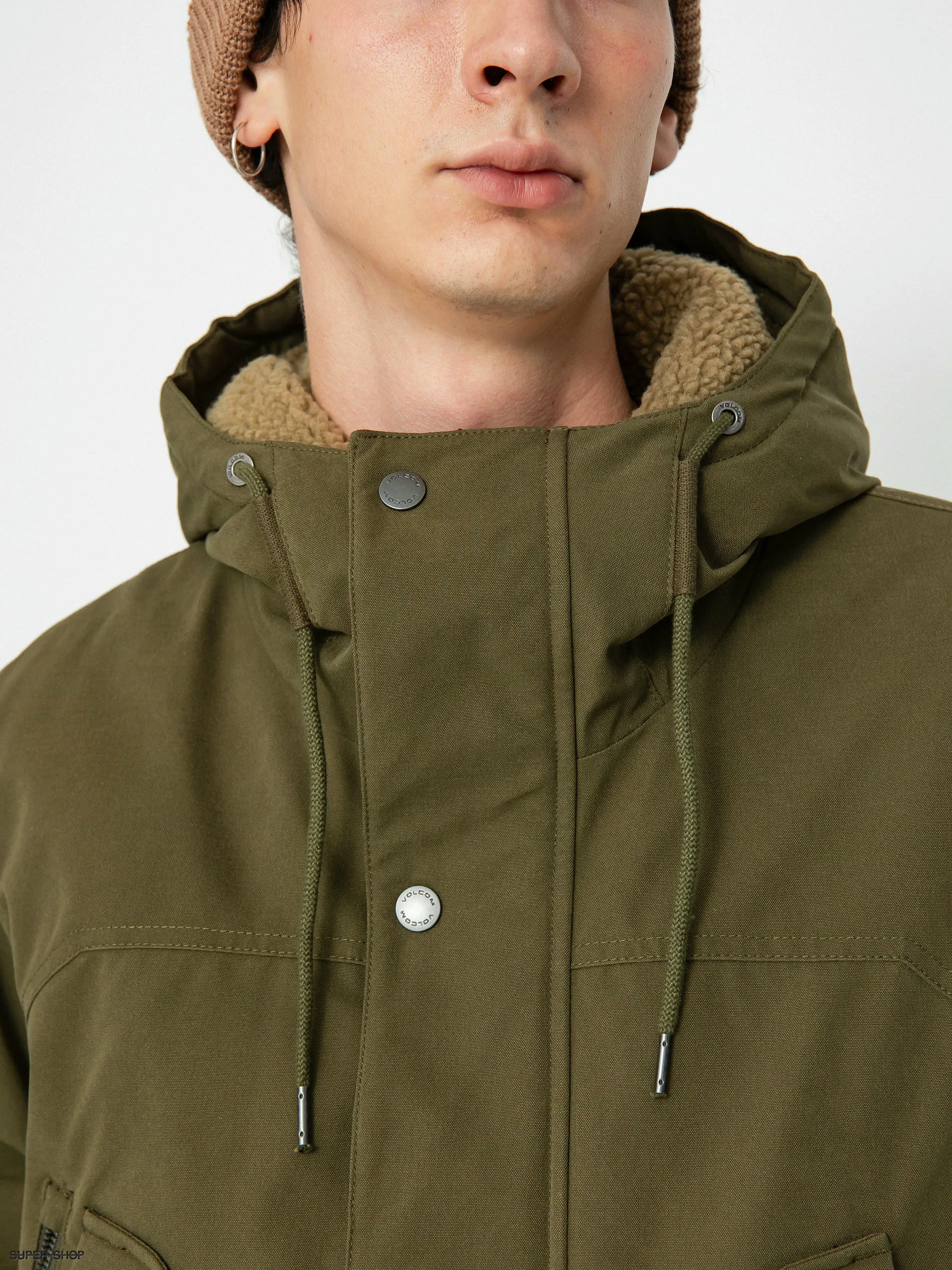 Volcom Starget 5K Parka Jacket (military)