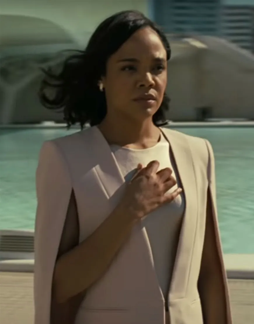 Westworld Charlotte Hale Coat | Tessa Thompson Coat | TV-Series Coat