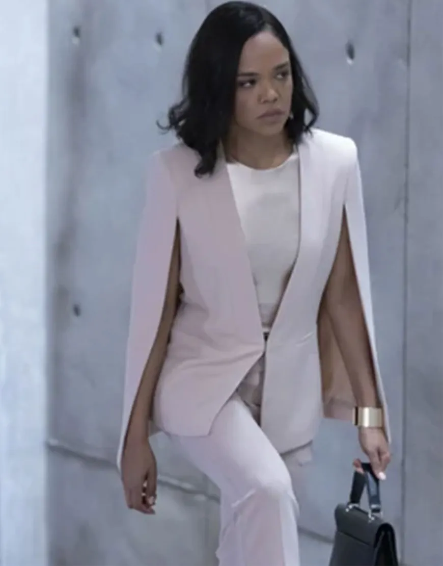 Westworld Charlotte Hale Coat | Tessa Thompson Coat | TV-Series Coat