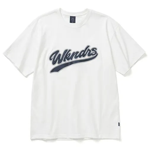 WKNDRS  |Unisex Street Style Short Sleeves Logo T-Shirts