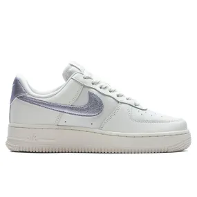 Women's Air Force 1 '07 Essential - Sail/Oxygen Purple