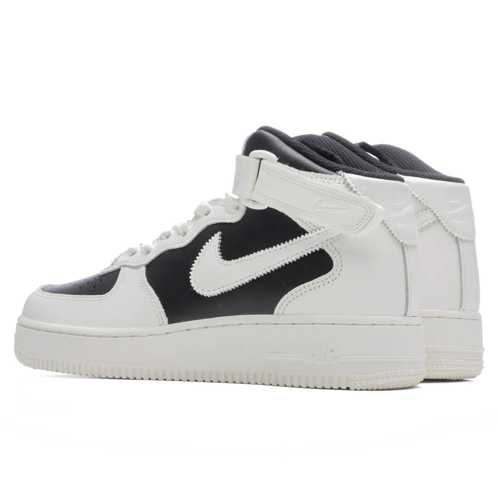 Women's Air Force 1 '07 MID - Black/Sail/Coconut Milk