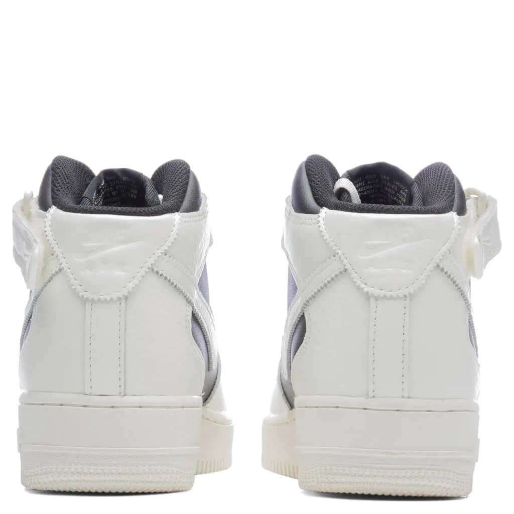 Women's Air Force 1 '07 MID - Black/Sail/Coconut Milk