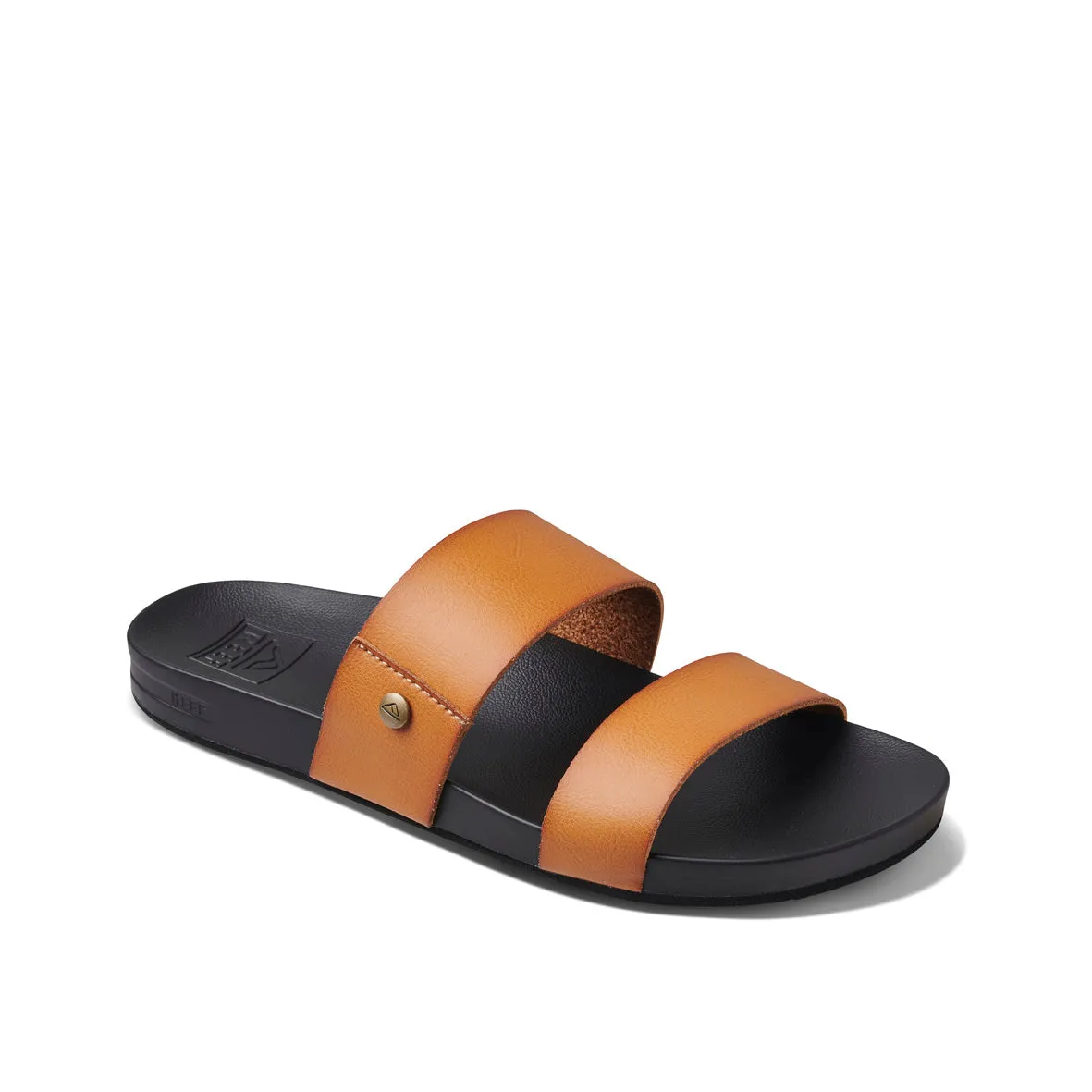 Womens Cushion Vista - Cognac Black