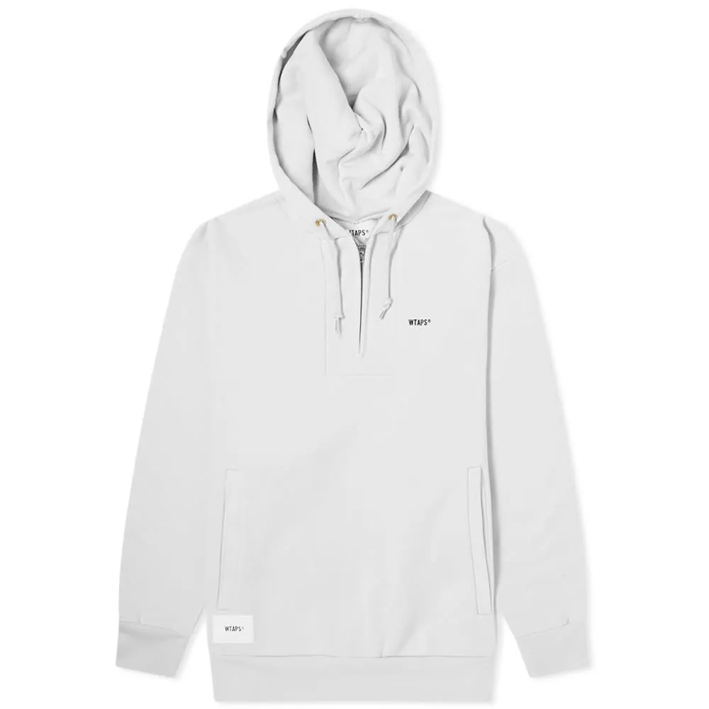 WTAPS Outrigger 02 Half Zip SweatLight Grey